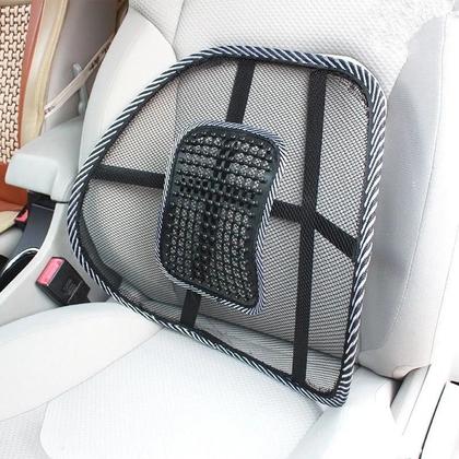 Imagem de Apoio Lombar com Tela Respirável , Suporte Ergonômico para Costas