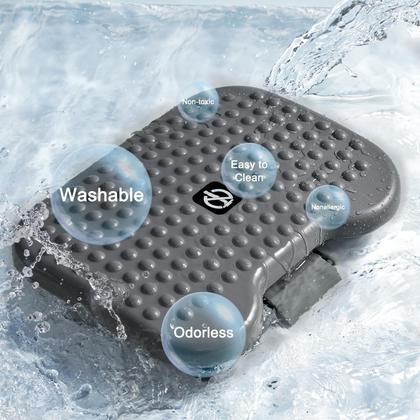 Imagem de Apoio para os pés HUANUO, massagem ajustável de 3 alturas com inclinação de 30