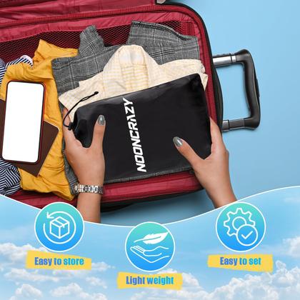 Imagem de Apoio para pés NOONCRAZY Airplane Foot Hammock, alça ajustável