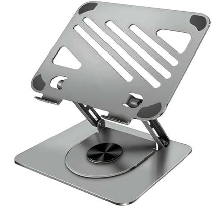 Imagem de Apoio para Tablet Dobrável Laptop até 17 Polegadas Resistente Ergonômico Articulado Portátil Mesa