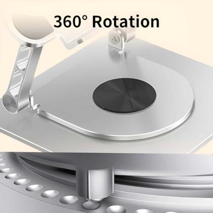 Imagem de Apoio para Tablet Dobrável Laptop até 17 Polegadas Resistente Ergonômico Articulado Portátil Mesa