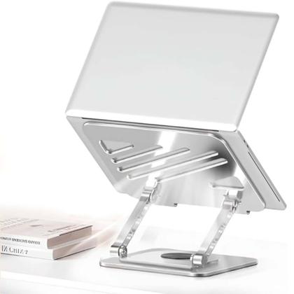 Imagem de Apoio para Tablet Dobrável Laptop até 17 Polegadas Resistente Ergonômico Articulado Portátil Mesa