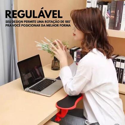 Imagem de Apoio Pra Braço Compatibilidade Universal Escritório Homeoffice 180 Trabalho Estudos Jogos