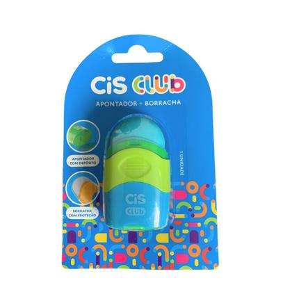 Imagem de Apontador com Depósito + Borracha Club - Cis