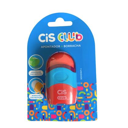 Imagem de Apontador com Depósito + Borracha Club - Cis