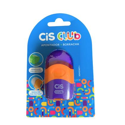 Imagem de Apontador com Depósito + Borracha Club - Cis