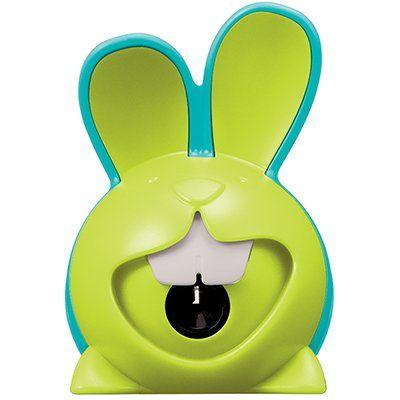 Imagem de Apontador Croc Croc Formato de Coelho com depósito Unidade ou Kit á Escolher - Maped  Papelaria  Material Escolar 