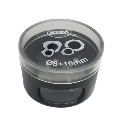 Apontador Kum 208m2 8mm e 10mm Triangular e Hexagonal Imagem de Apontador Kum 208m2 8mm e 10mm Triangular e Hexagonal