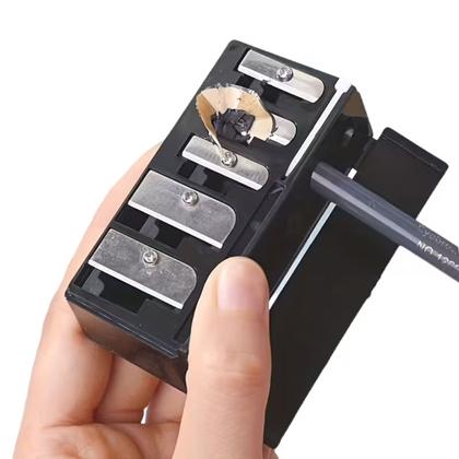 Imagem de Apontador Universal de Lápis para Maquiagem com 5 Furos Five Tips Klass Vough