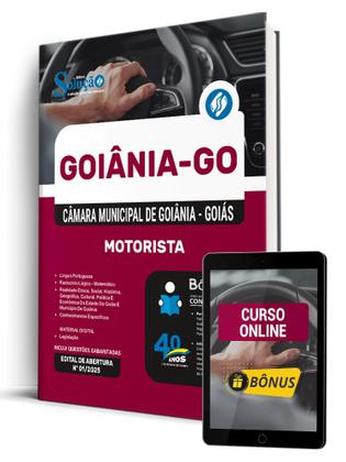 Imagem de Apostila Câmara de Goiânia - GO - Motorista