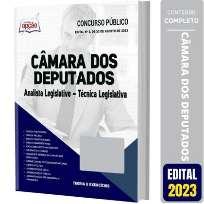 Imagem de Apostila Câmara Dos Deputados 2023 Analista Técnica