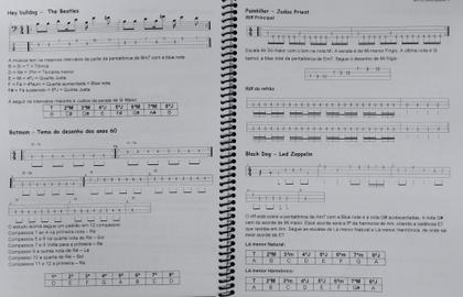 Imagem de Apostila Contrabaixo Riffs Volume 1  60 músicas