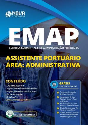 Imagem de Apostila Emap - Assistente Portuário - Área: Administrativa