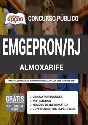 Imagem de Apostila EMGEPRON-RJ - Almoxarife