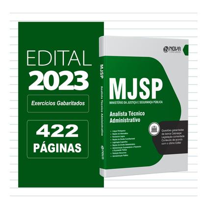 Imagem de Apostila MJSP Analista Técnico Administrativo Ed Nova