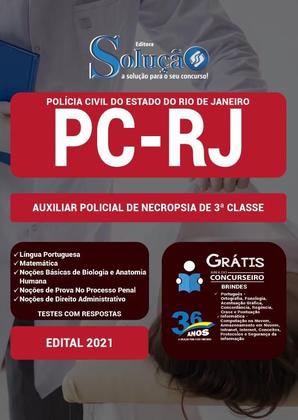 Imagem de Apostila PC-RJ - Auxiliar Policial de Necropsia de 3ª Classe