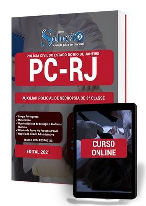 Imagem de Apostila PC-RJ - Auxiliar Policial de Necropsia de 3ª Classe