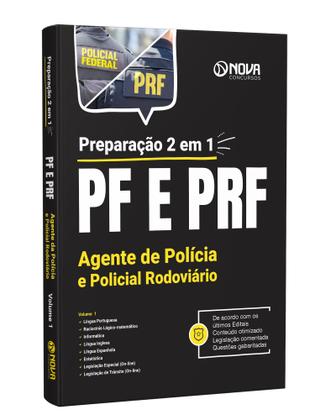 Imagem de Apostila PF e PRF - Preparação 2 em 1 - Agente de Polícia e Policial Rodoviário