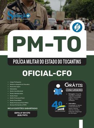 Imagem de Apostila PM-TO  - Oficial -  de Formação de Oficiais - CFO