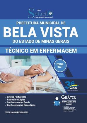 Imagem de Apostila Prefeitura de Bela Vista - MG - Técnico em Enfermagem - Editora Solução