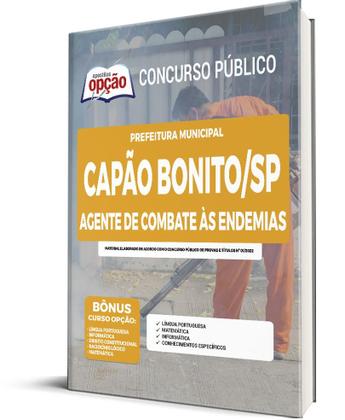 Imagem de Apostila Prefeitura de Capão Bonito - SP - Agente de Combate às Endemias