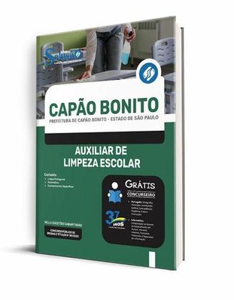 Imagem de Apostila Prefeitura de Capão Bonito - SP - Auxiliar de Limpeza Escolar