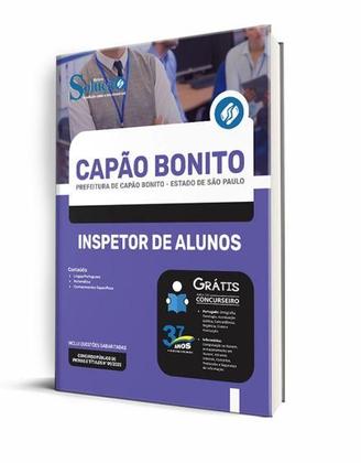 Imagem de Apostila Prefeitura de Capão Bonito - SP - Inspetor de Alunos