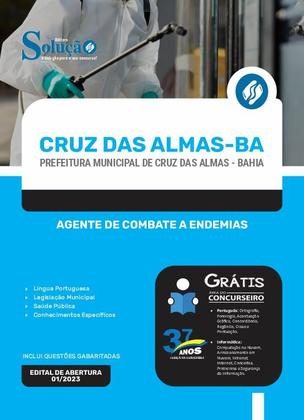Imagem de Apostila Prefeitura de Cruz das Almas - BA - Agente de Combate a Endemias
