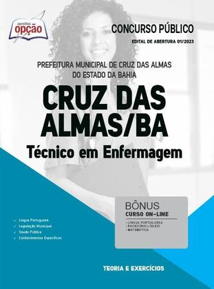 Imagem de Apostila Prefeitura de Cruz das Almas - BA - Técnico em Enfermagem