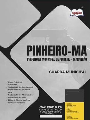 Imagem de Apostila Prefeitura De Pinheiro Ma 2024 - Guarda Municipal