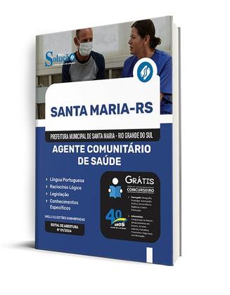 Imagem de Apostila Prefeitura de Santa Maria - RS 2024 - Agente Comunitário de Saúde