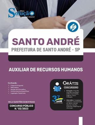 Imagem de Apostila Prefeitura de Santo André - SP - Auxiliar de Recursos Humanos