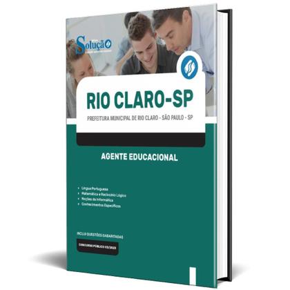 Imagem de Apostila Prefeitura Rio Claro Sp 2024 - Agente Educacional