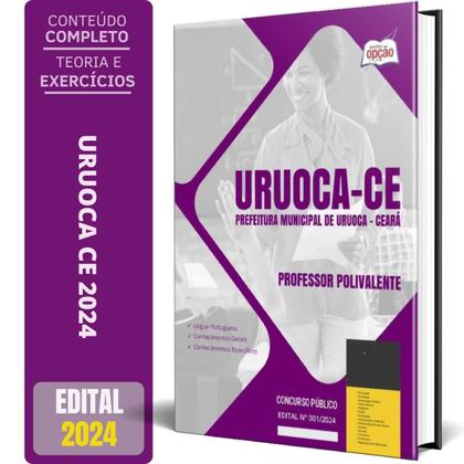 Imagem de Apostila Prefeitura Uruoca Ce 2024 - Professor Polivalente