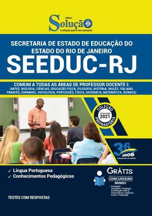 Imagem de Apostila SEEDUC-RJ - Comum a Todas as Áreas de Professor Docente I