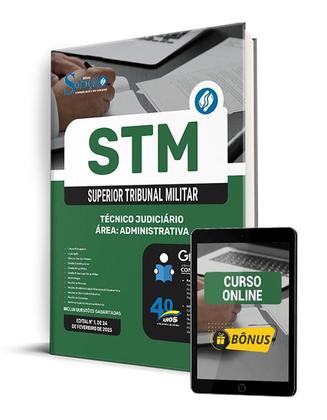 Imagem de Apostila STM  - Técnico Judiciário - Área: Administrativa