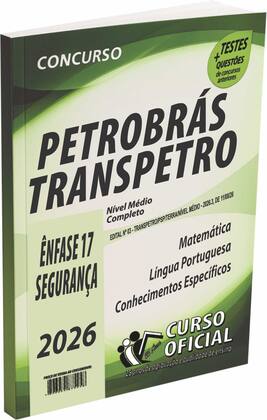 Imagem de Apostila Transpetro - Petrobras - Ênfase 13 - Segurança - CURSO OFICIAL