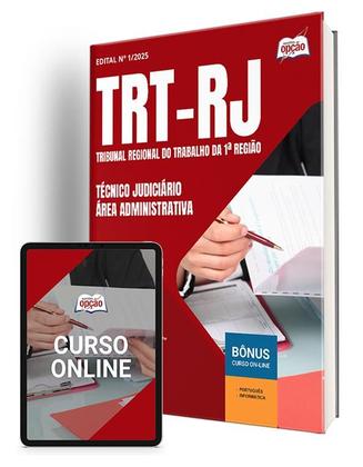 Imagem de Apostila TRT-RJ  - Técnico Judiciário - Área Administrativa