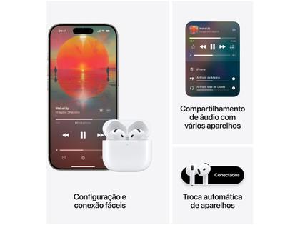 Apple AirPods 4 - Apple Airpods - Magazine Luiza