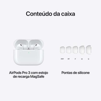 Apple AirPods Pro 3 - Fone de Ouvido - Magazine Luiza