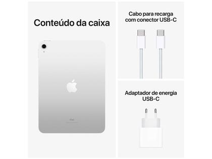 Apple iPad 10,9” 10ª Geração Wi-Fi - 64GB Prateado - Apple iPad