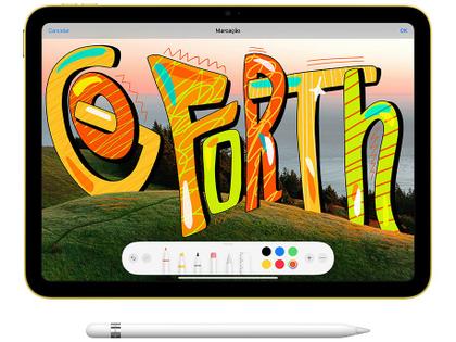 Apple iPad (第10世代)Wi-Fi＋Cellular 64GB iPad da Apple (10a geração): Com chip A14 Bionic, tela Liquid