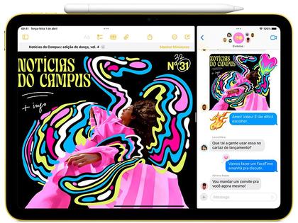 Imagem de Apple iPad 11" Chip A16 Wi-Fi 256GB Azul