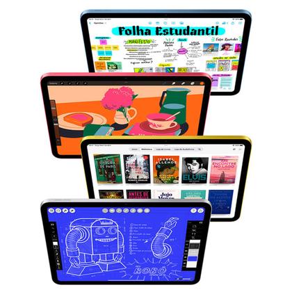 Apple iPad 11ª geração, Chip A16 (Wi-Fi, 128GB) - Rosa - Apple