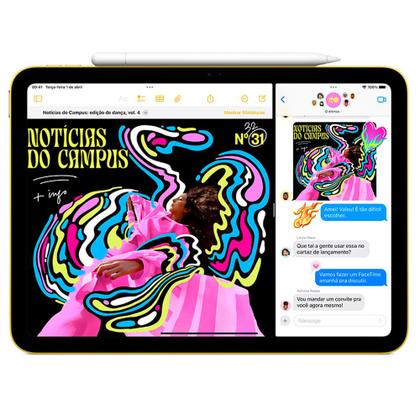 Apple iPad 11ª geração, Chip A16 (Wi-Fi + Cellular, 256GB