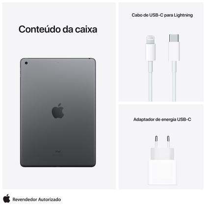 Apple iPad 9ª geração, Chip A13 (Wi-Fi, 64GB) - Cinza-espacial