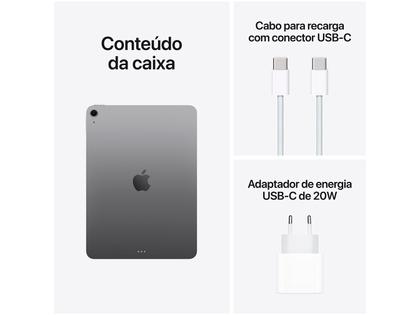 Imagem de Apple iPad Air 11" M3, 7ª geração, Wi-Fi, 512GB - Cinza-espacial