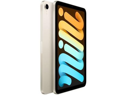 Imagem de Apple iPad mini (6ª geração) A15 Bionic (8,3", Wi-Fi, 256GB) - Estelar