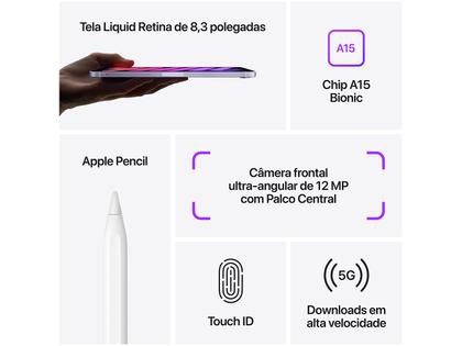 iPad mini 5 Cellular 64GB、Apple Pencil Comprar iPad mini - Apple (BR)
