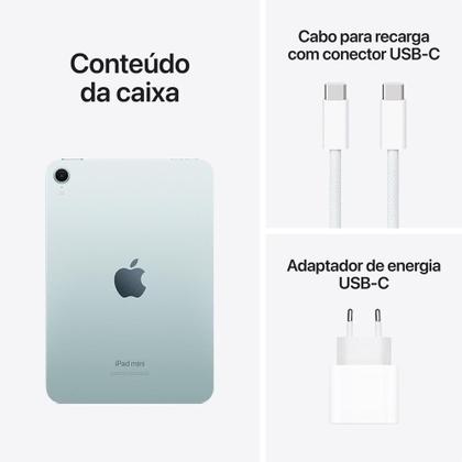 Imagem de Apple iPad mini, A17 Pro, WiFi 512 GB  Azul